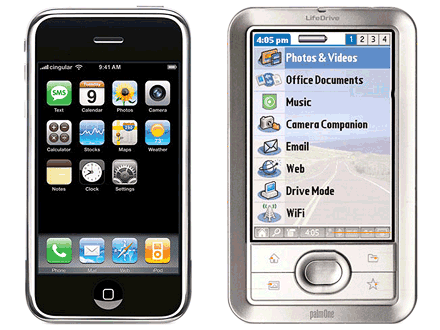 iPhone vs. PalmOne