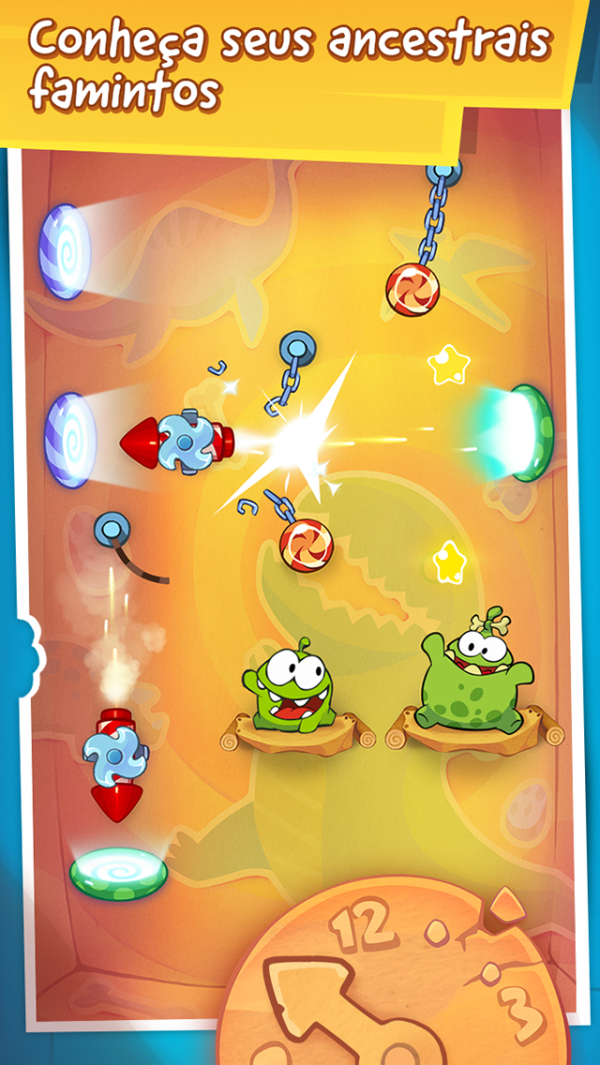 Ícone do jogo Cut the Rope: Time Travel para iPhone/iPod touch