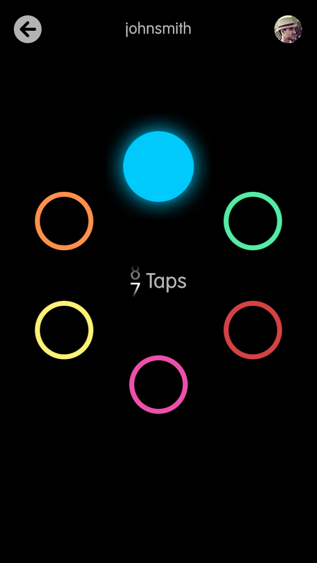 Screenshot do jogo Circles Memory para iOS