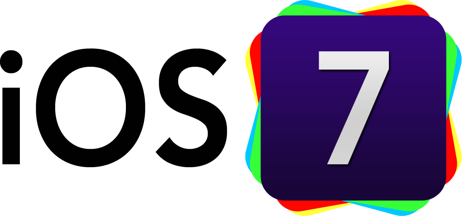 Logo não-oficial do iOS 7
