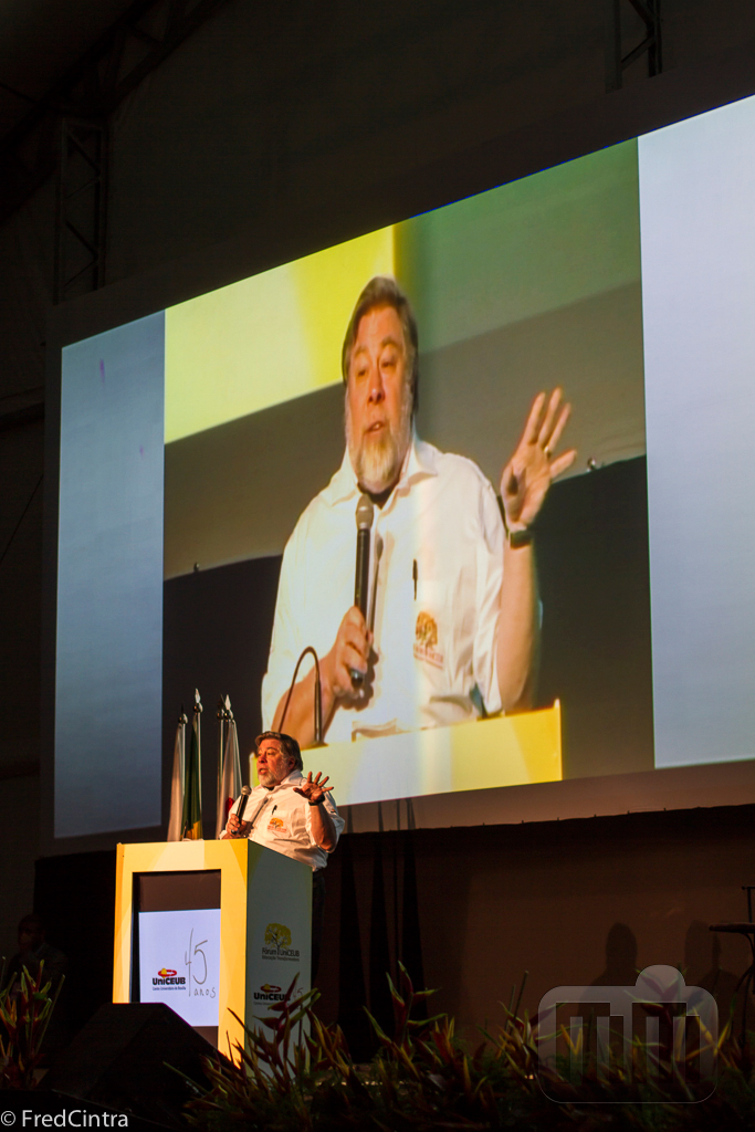 Steve Wozniak no Fórum UniCEUB