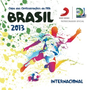 Capa do álbum - Copa das Confederações Brasil (Internacional)
