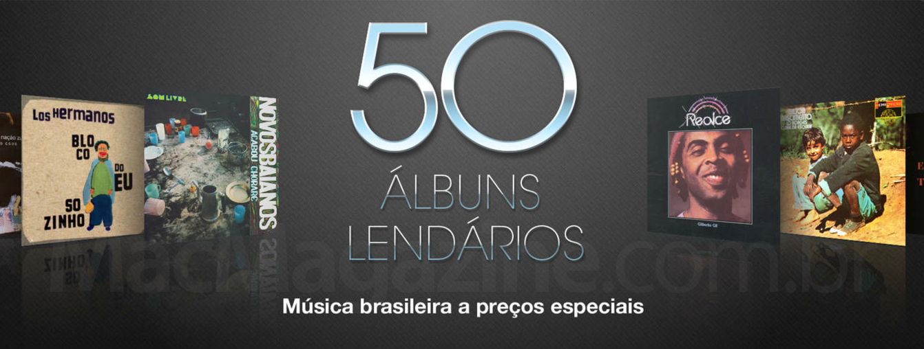 50 Álbuns Lendários na iTunes