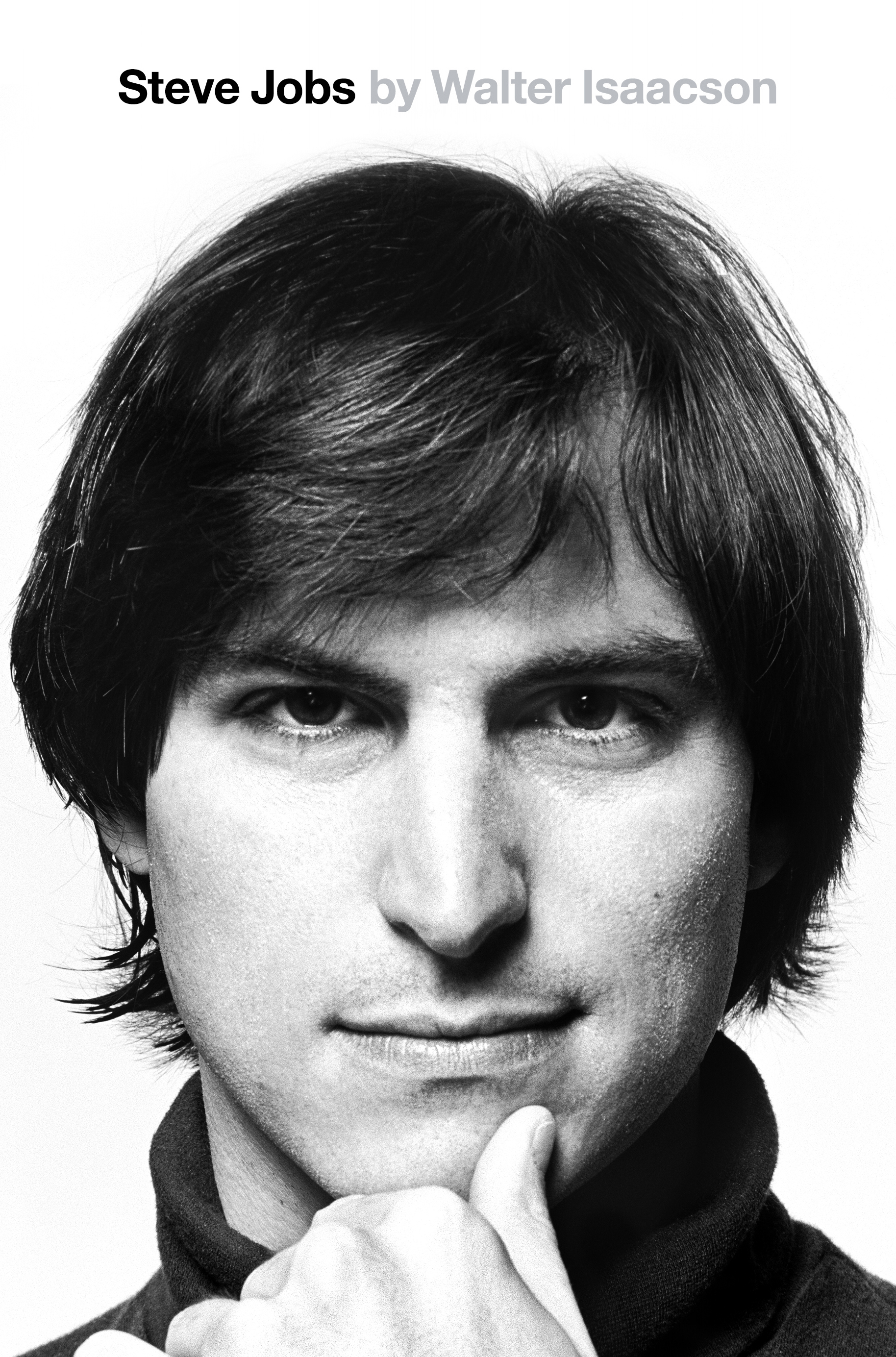 Nova capa da biografia com Steve Jobs jovem