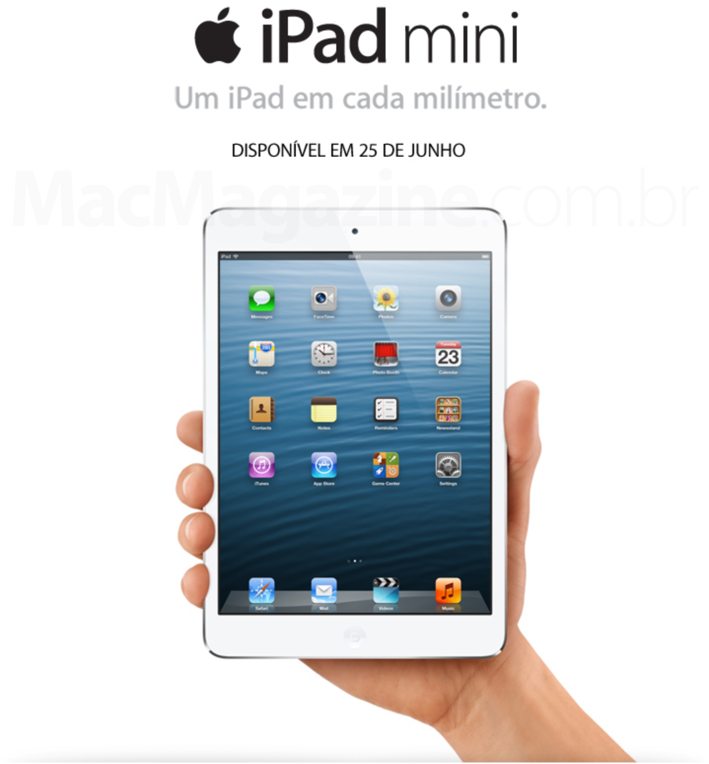 Lançamento do iPad mini no Brasil