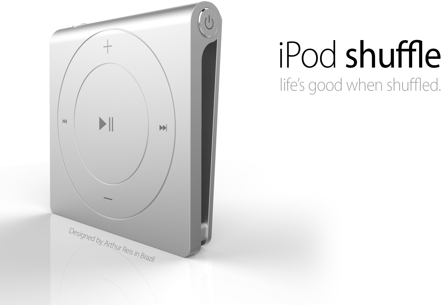 Conceito de novo iPod shuffle