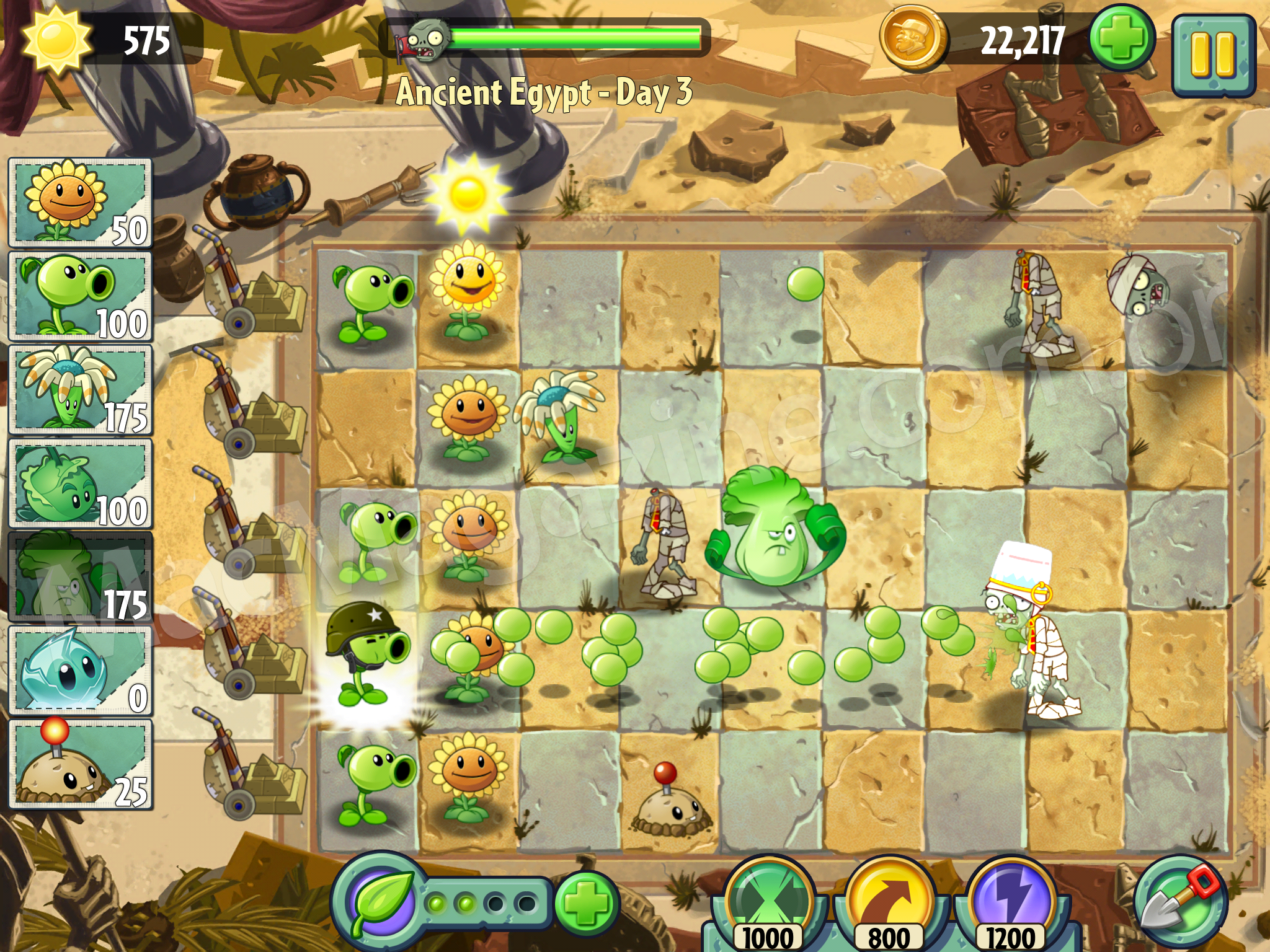 Plants vs. Zombies 2 - screenshot