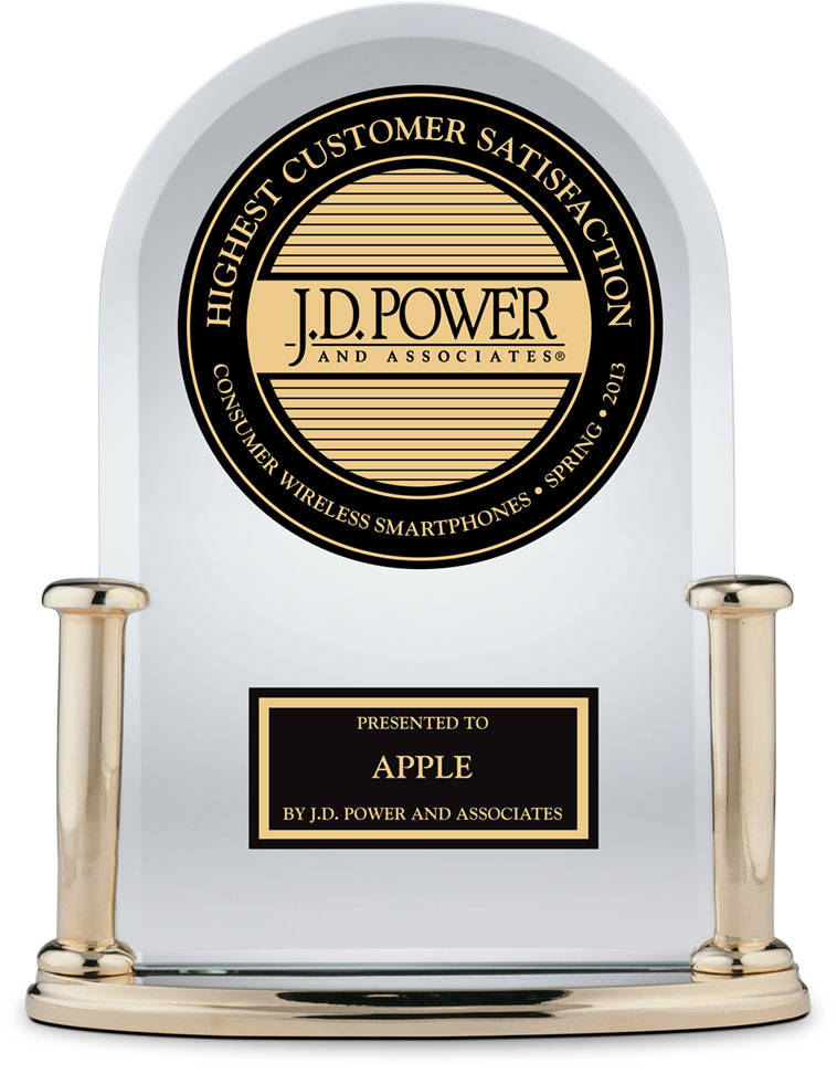 Troféu - J. D. Power (iPhone)