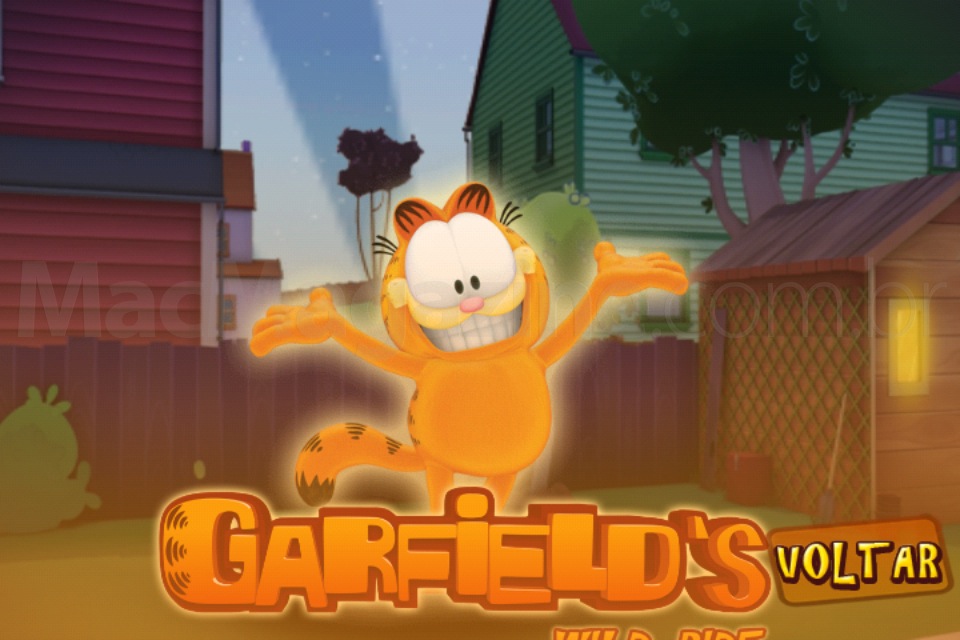 Jogo Garfield's Wild Ride para iOS