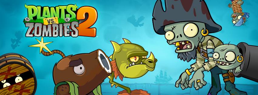 Banner de Plants vs. Zombies 2