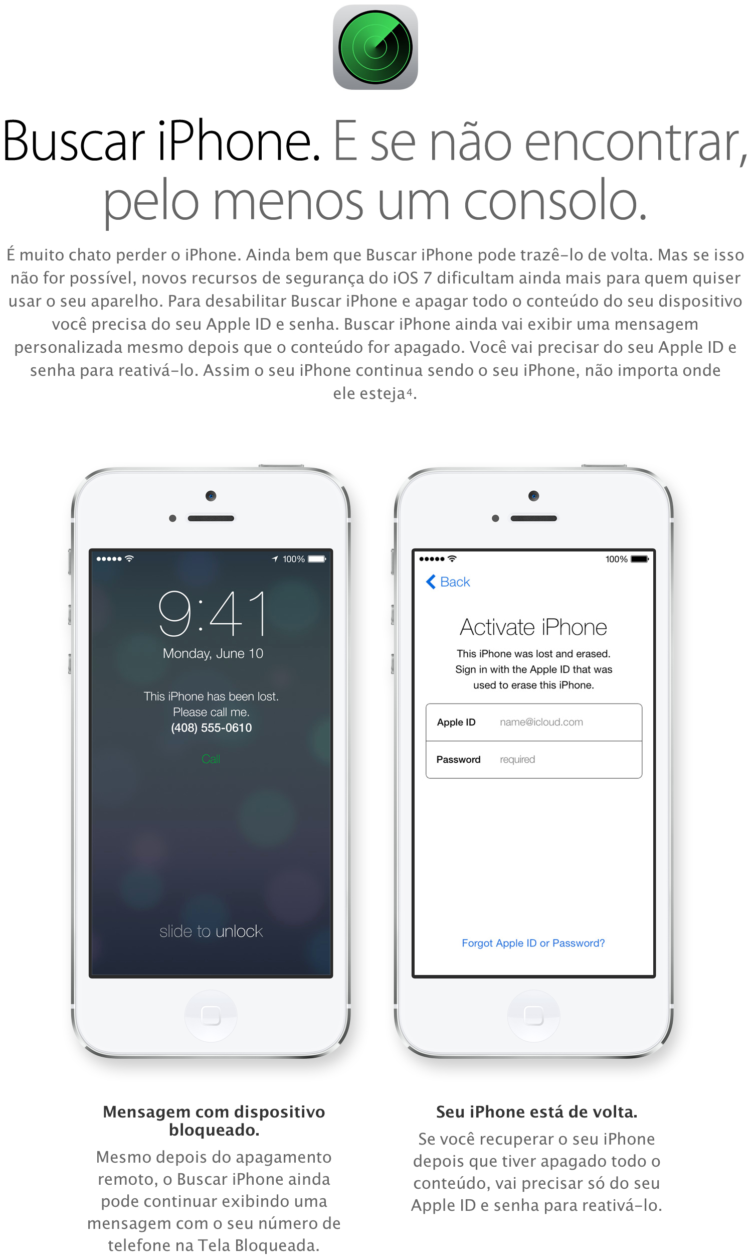 Buscar Meu iPhone (iOS 7)
