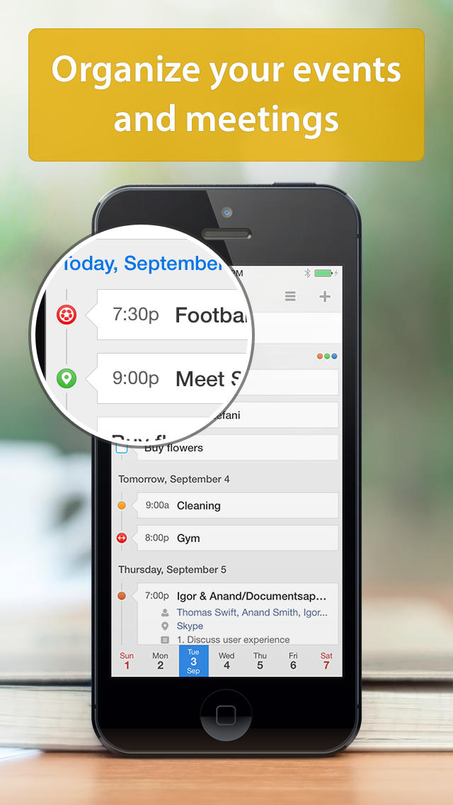 App Calendars 5 para iOS