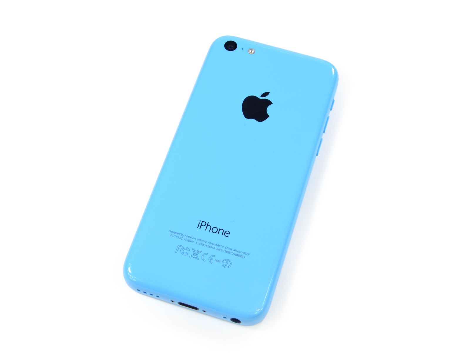 Desmontagem do iPhone 5c azul - iFixit