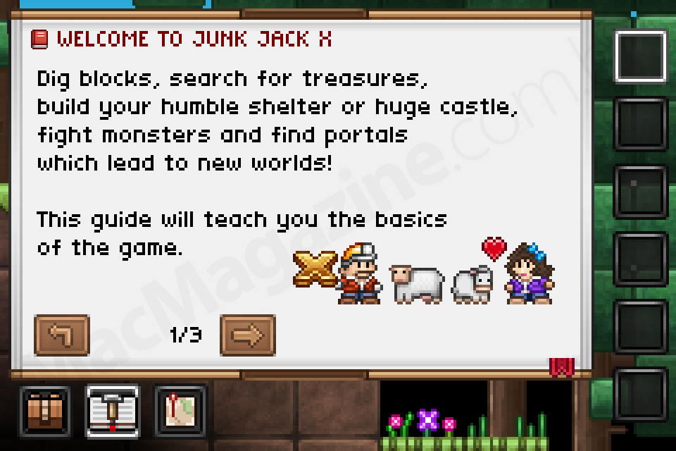 Jogo Junk Jack X para iOS