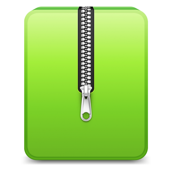 Ícone do Utilitário de Compressão do OS X