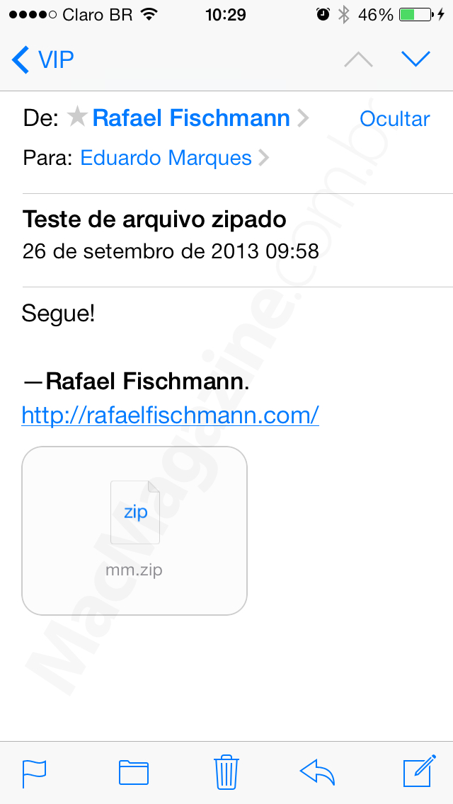 Lidando com arquivos ZIP no iOS 7