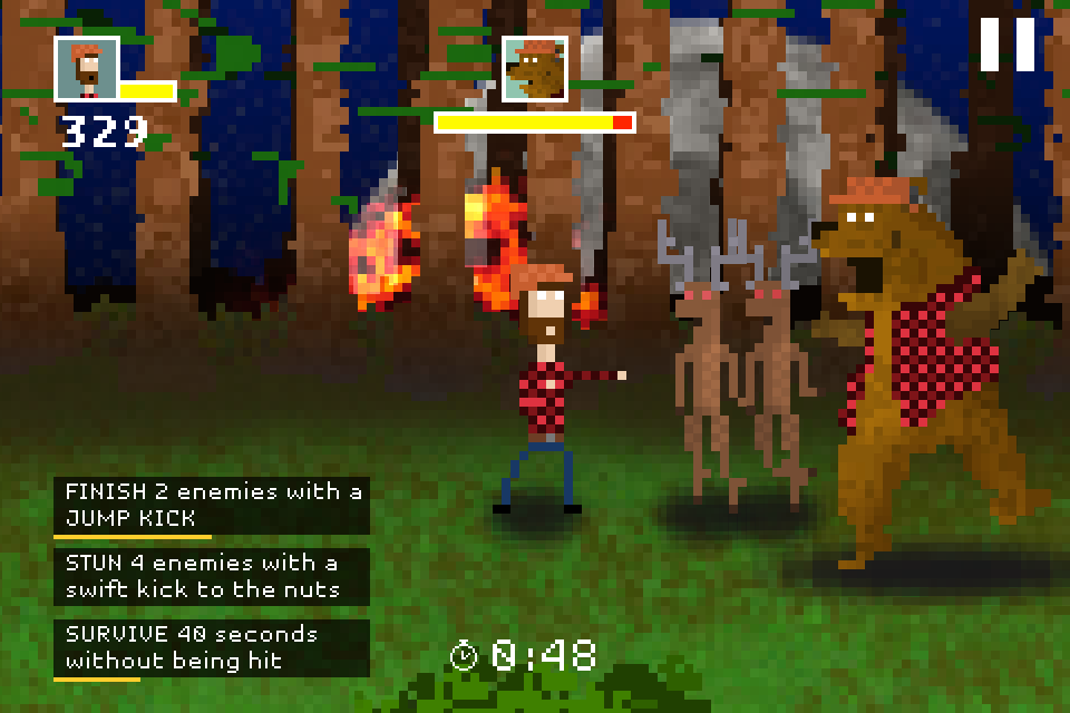 Screenshot do jogo FIST OF AWESOME