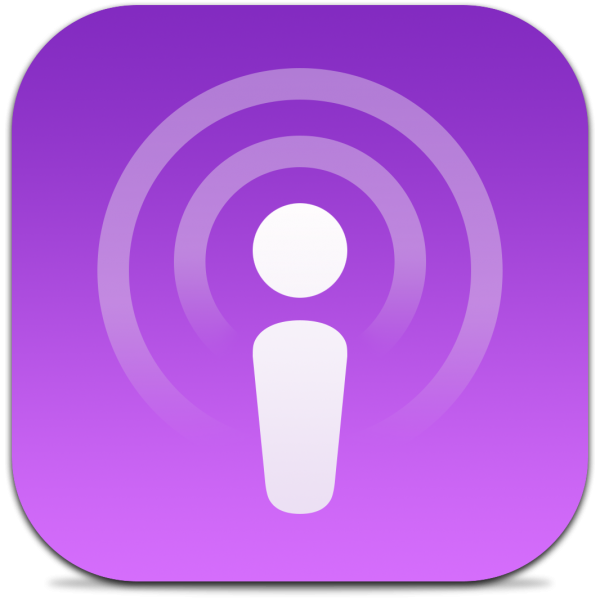 Ícone do app Podcasts para iOS