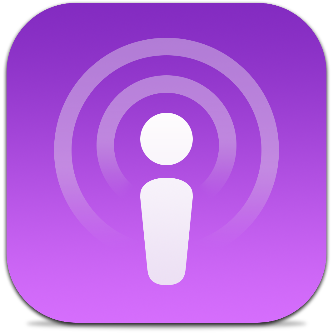 Ícone do app Podcasts para iOS