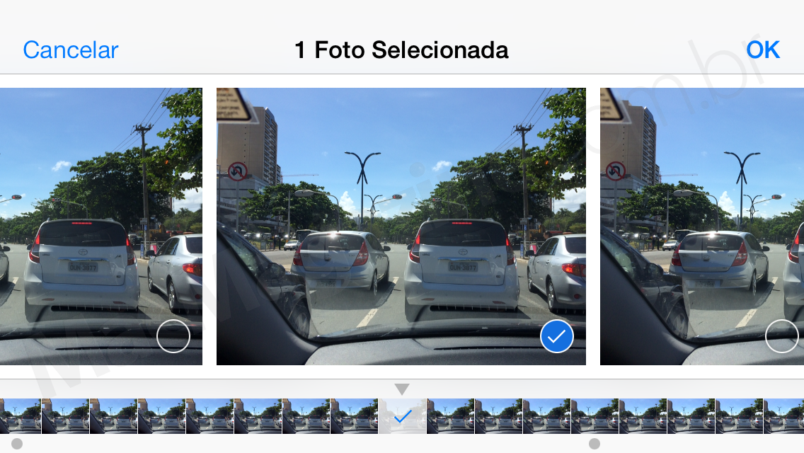 Testando o recurso fotográfico modo contínuo, do iPhone 5s