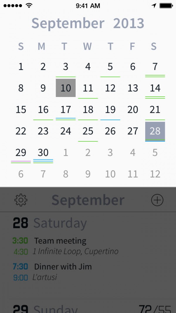 Horizon Calendar