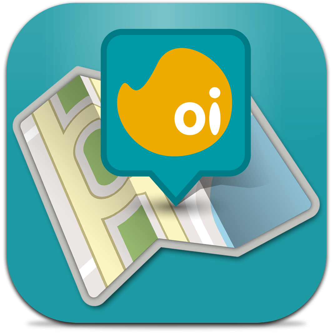 Ícone do app Oi Mapas para iPhones/iPods touch