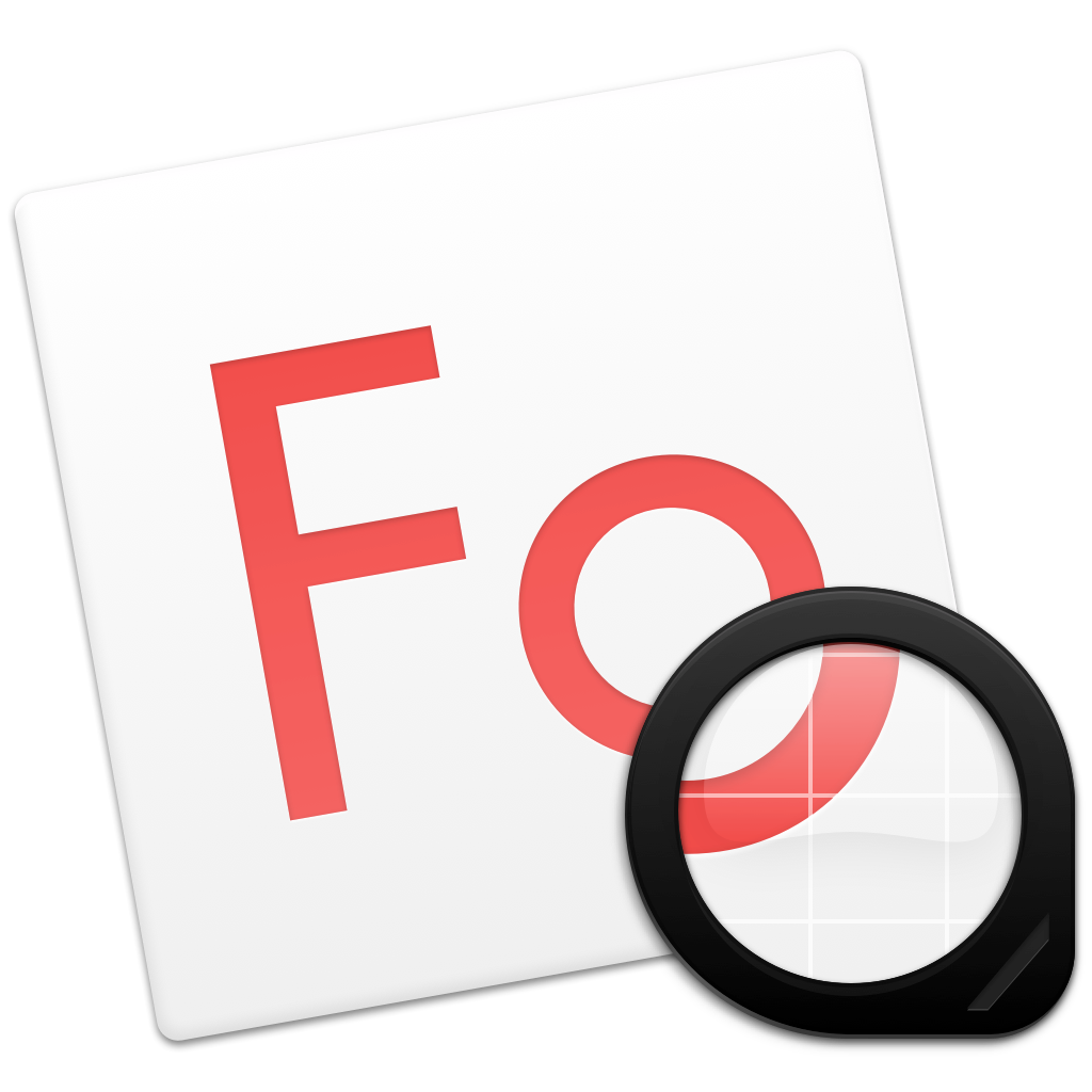 Ícone do app Fonts para OS X