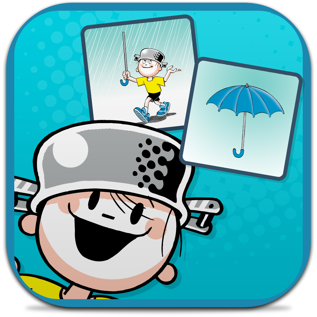 Ícone do jogo "O Menino Maluquinho Sem Memória" para iPads