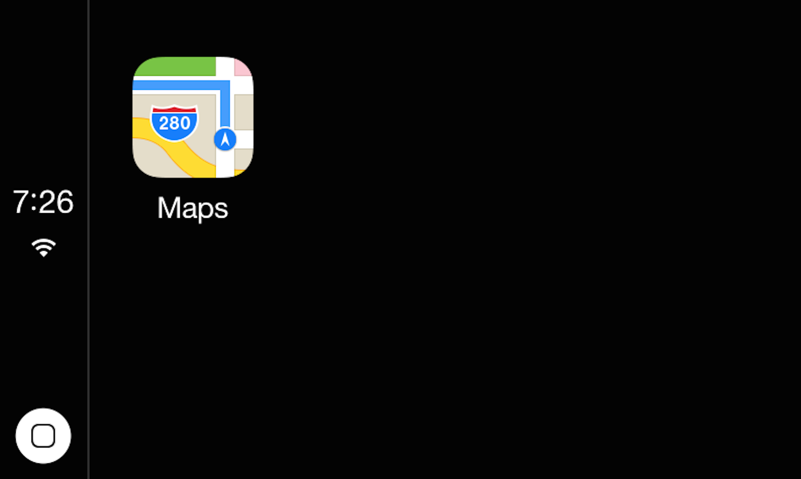 iOS no Carro (iOS 7.1 beta 4)