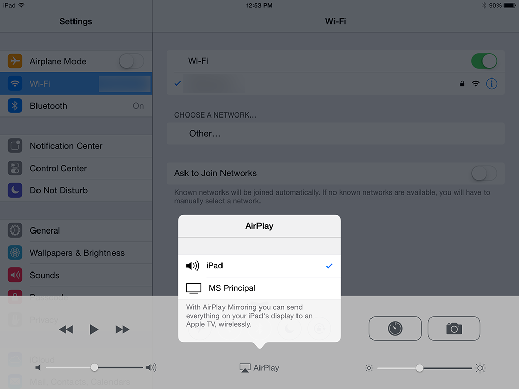 AirPlay via Bluetooth na Apple TV