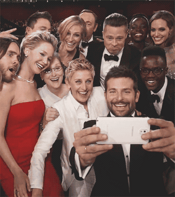 Selfie do Oscar