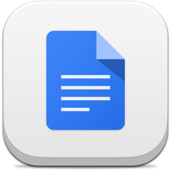 Ícone do app Documentos Google para iOS