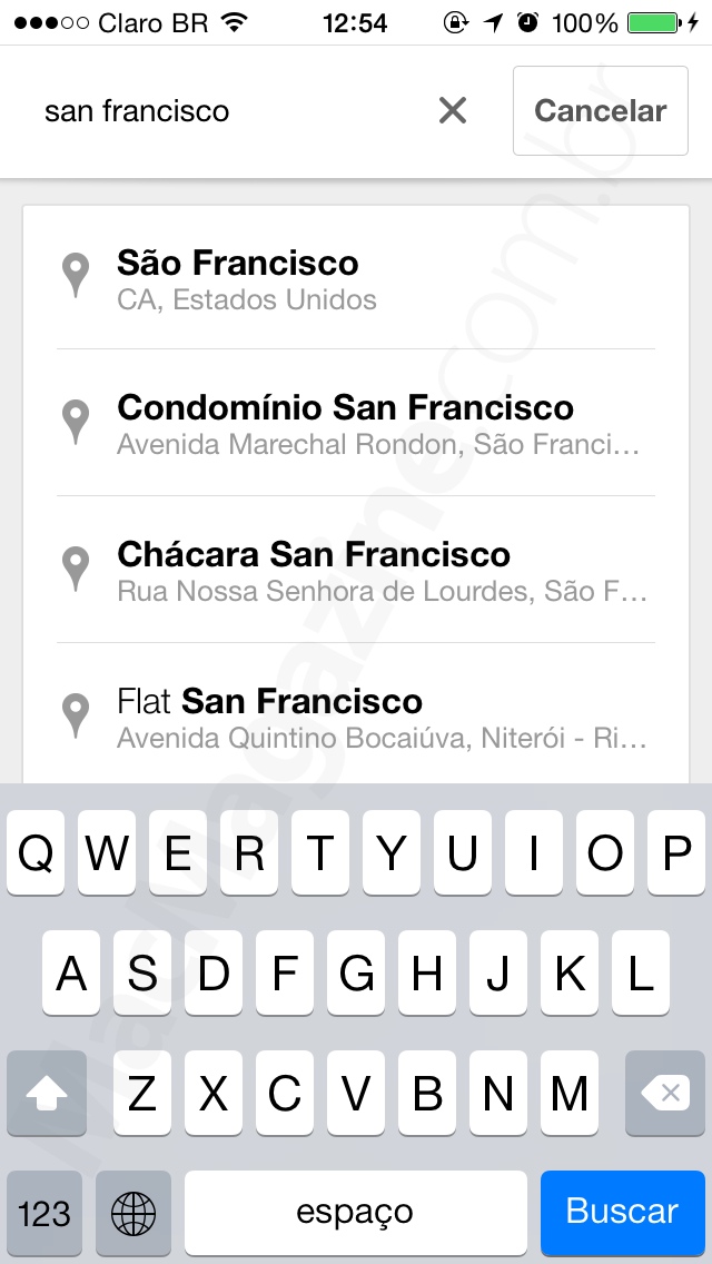 Salvando um mapa no Google Maps para iOS