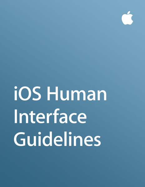 iOS Human Interface Guidelines