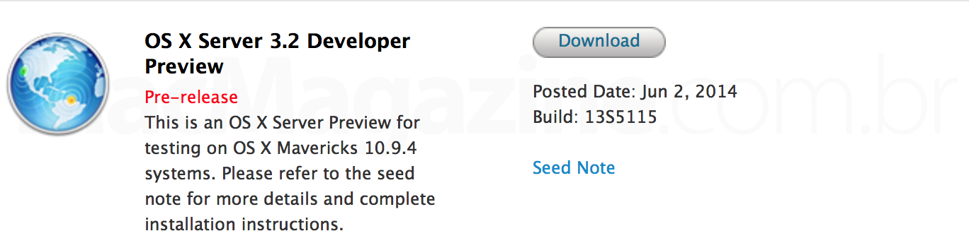 OS X Developer Preview 3.2