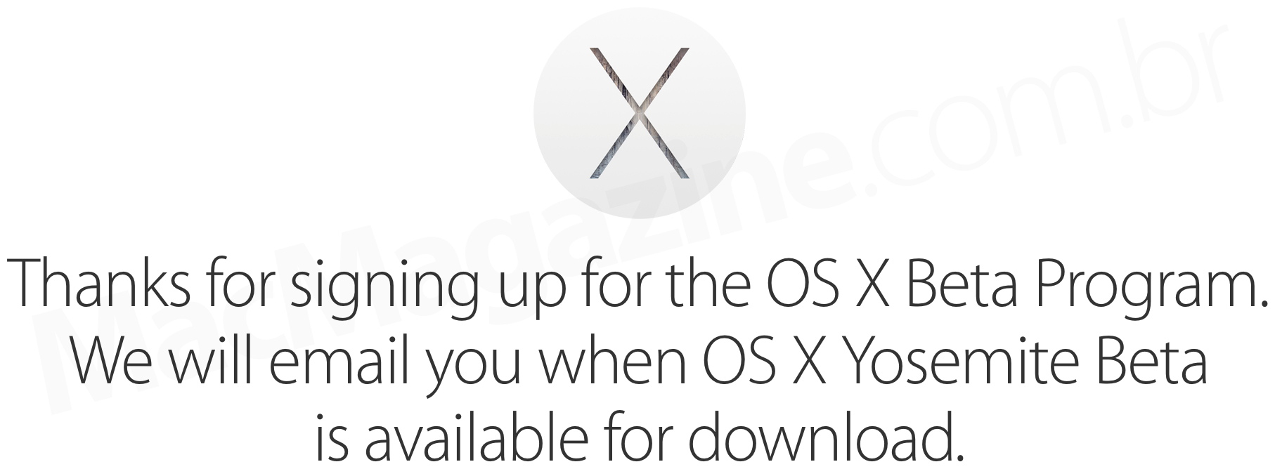 OS X Beta Program