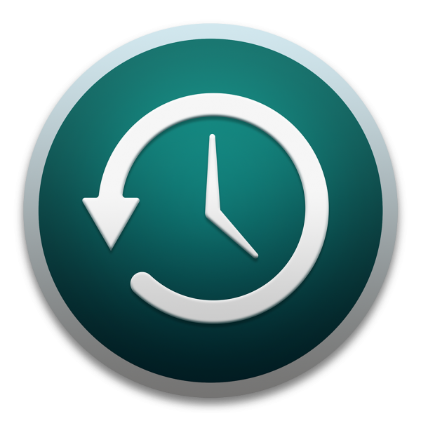 Ícone do OS X Yosemite 10.10 - Time Machine