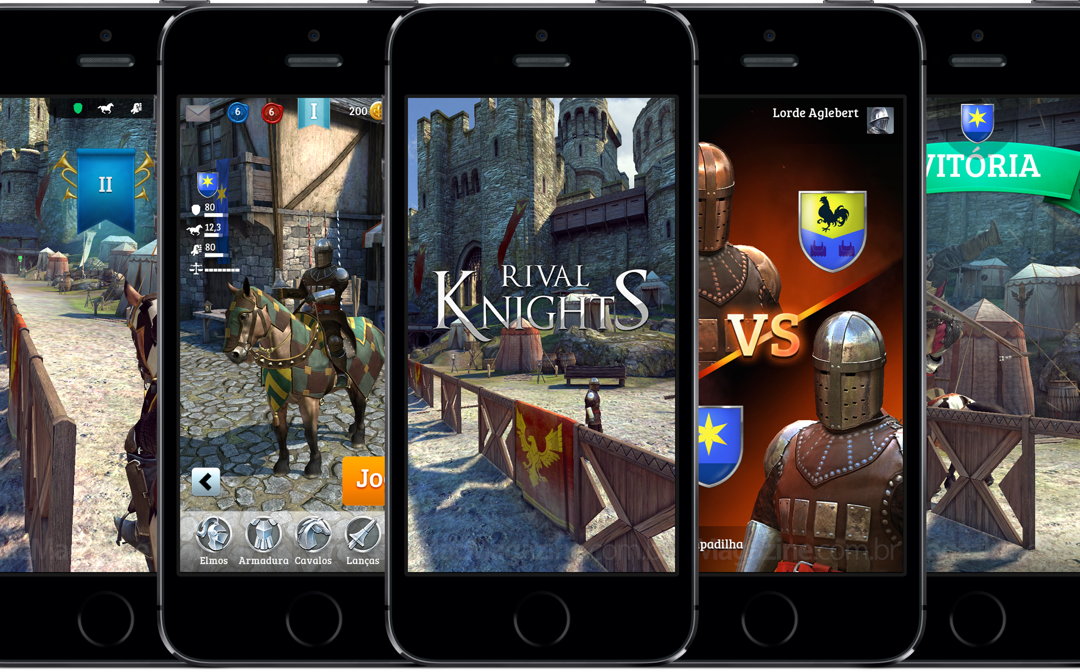 Rival Knights em iPhones