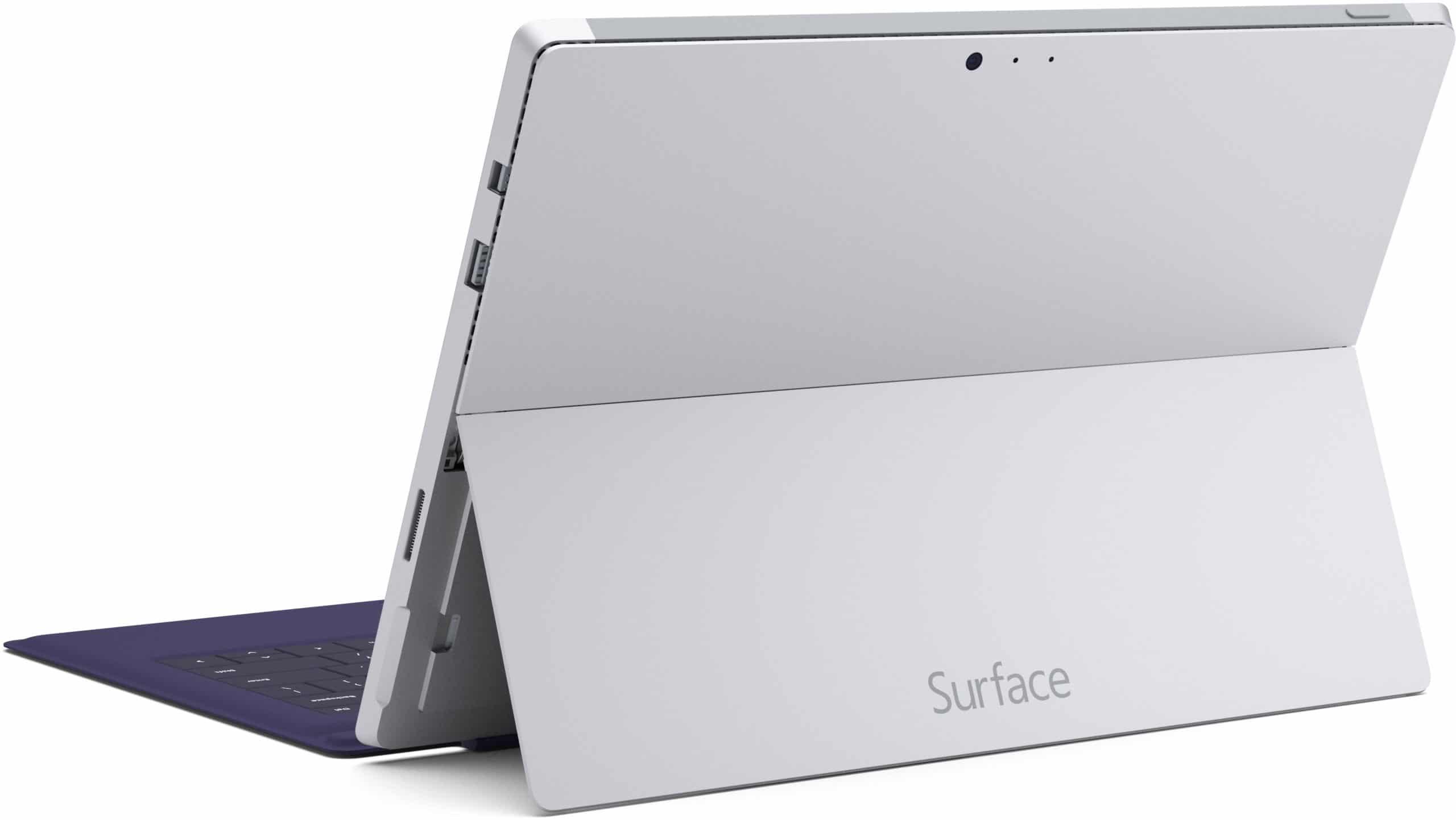 Surface Pro 3 de costas
