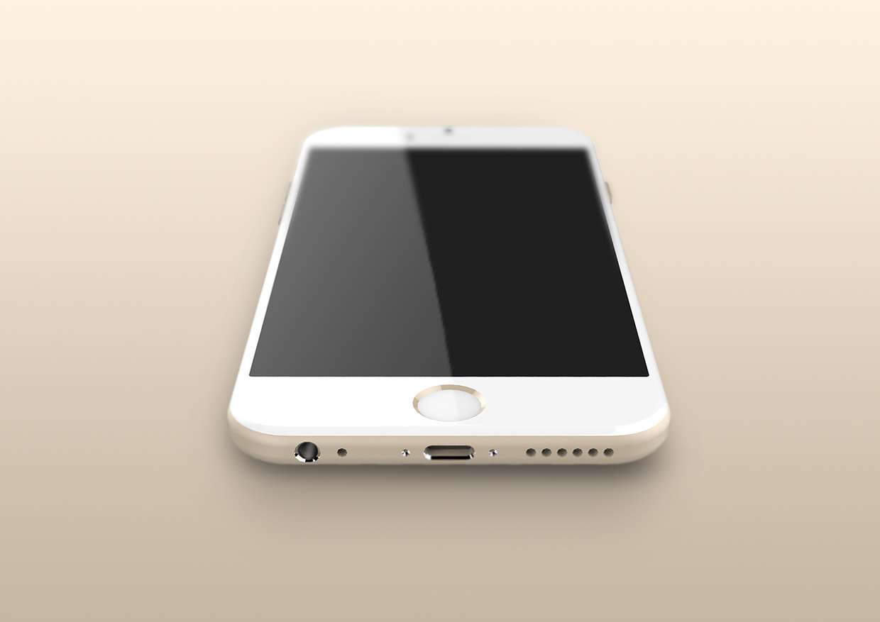 Mockup do “iPhone 6”