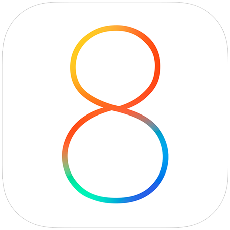 Logo do iOS 8