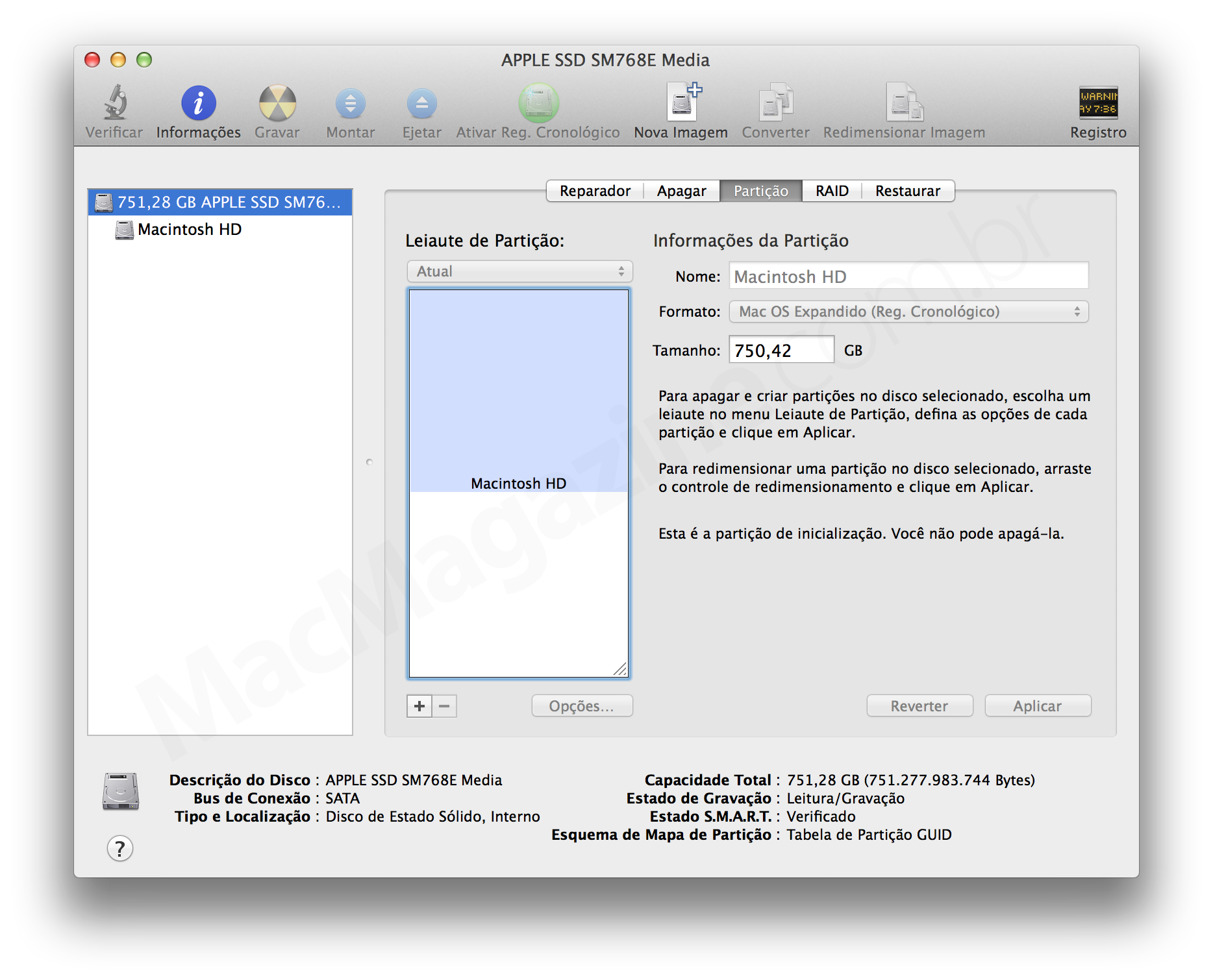 Tutorial: criando uma partição para testar o OS X Yosemite