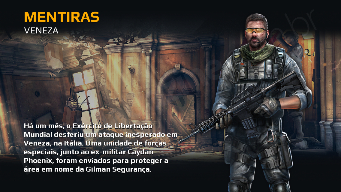 Jogo Modern Combat 5: Blackout para iOS