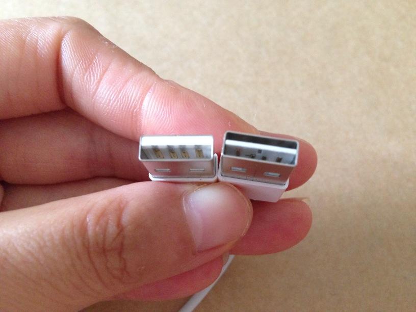 Suposto novo cabo USB reversível, da Apple