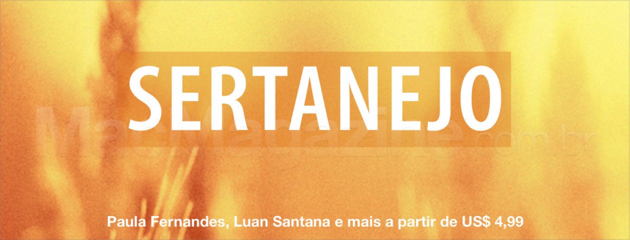 Sertanejo na iTunes Store