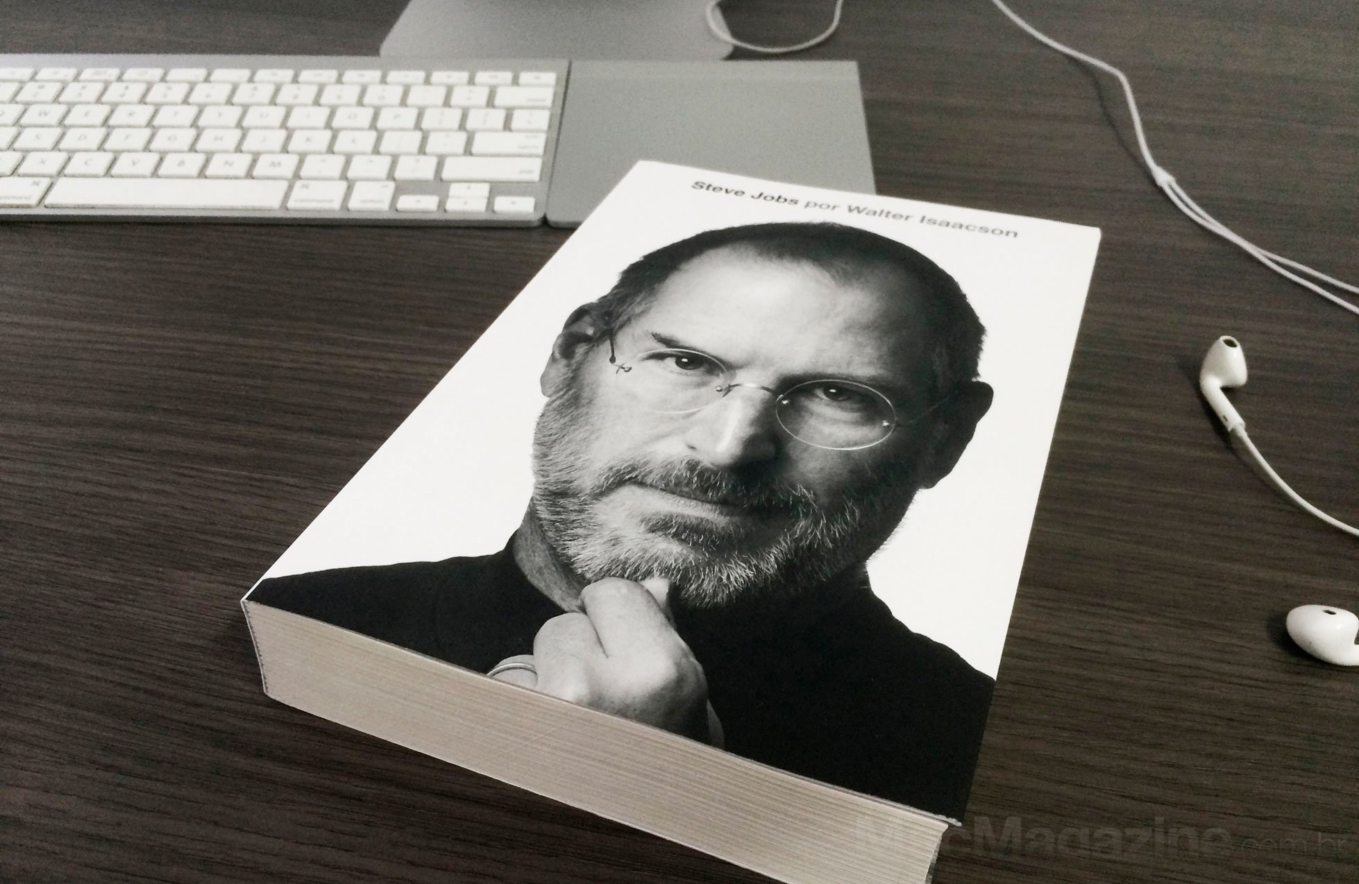 Livro da biografia autorizada de Steve Jobs
