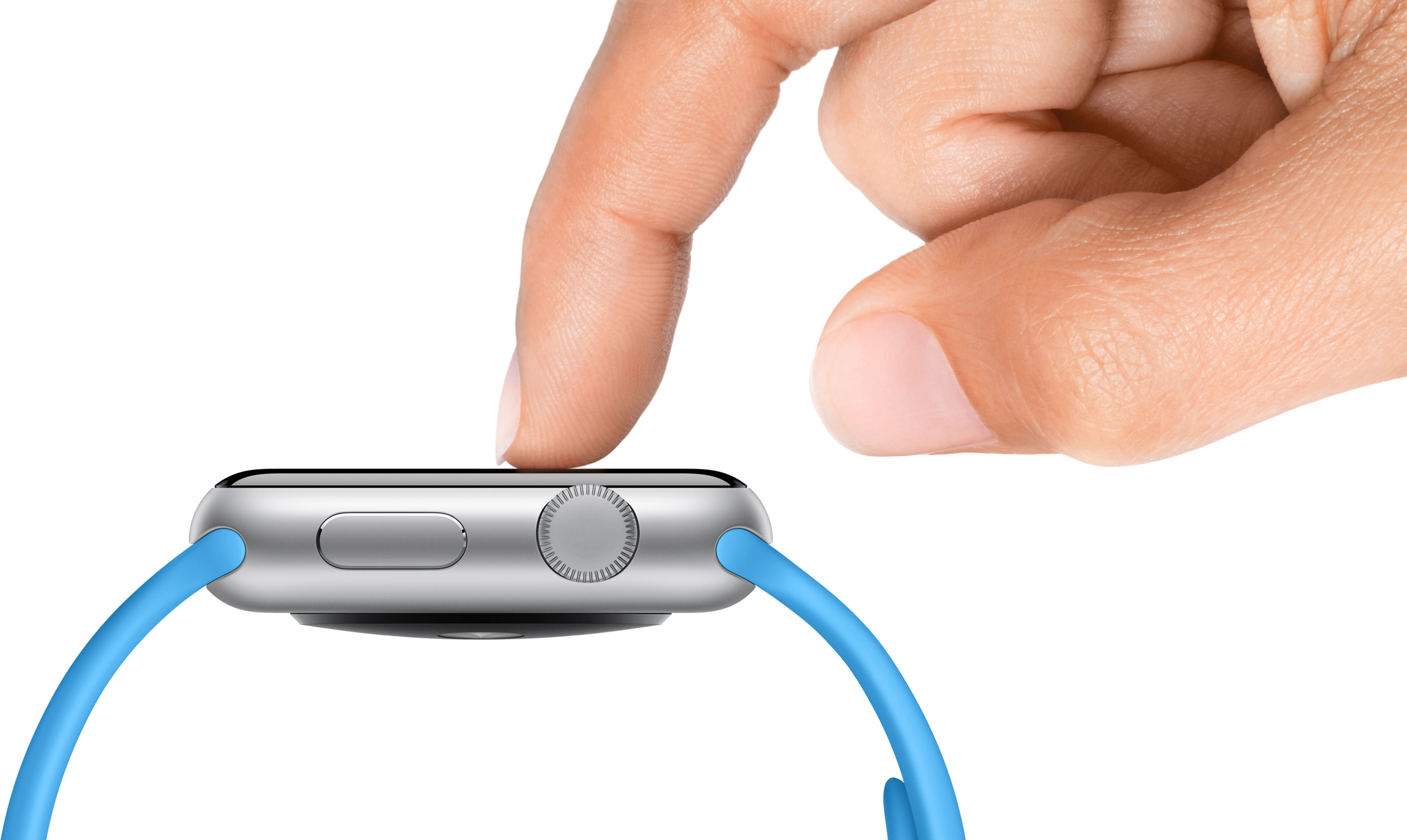 Force Touch no Apple Watch