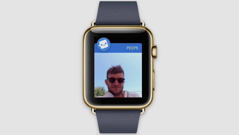 App Peeps para o Watch