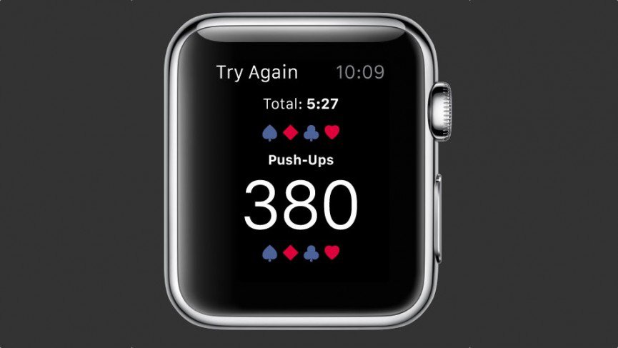App Fitness Spades para o Watch