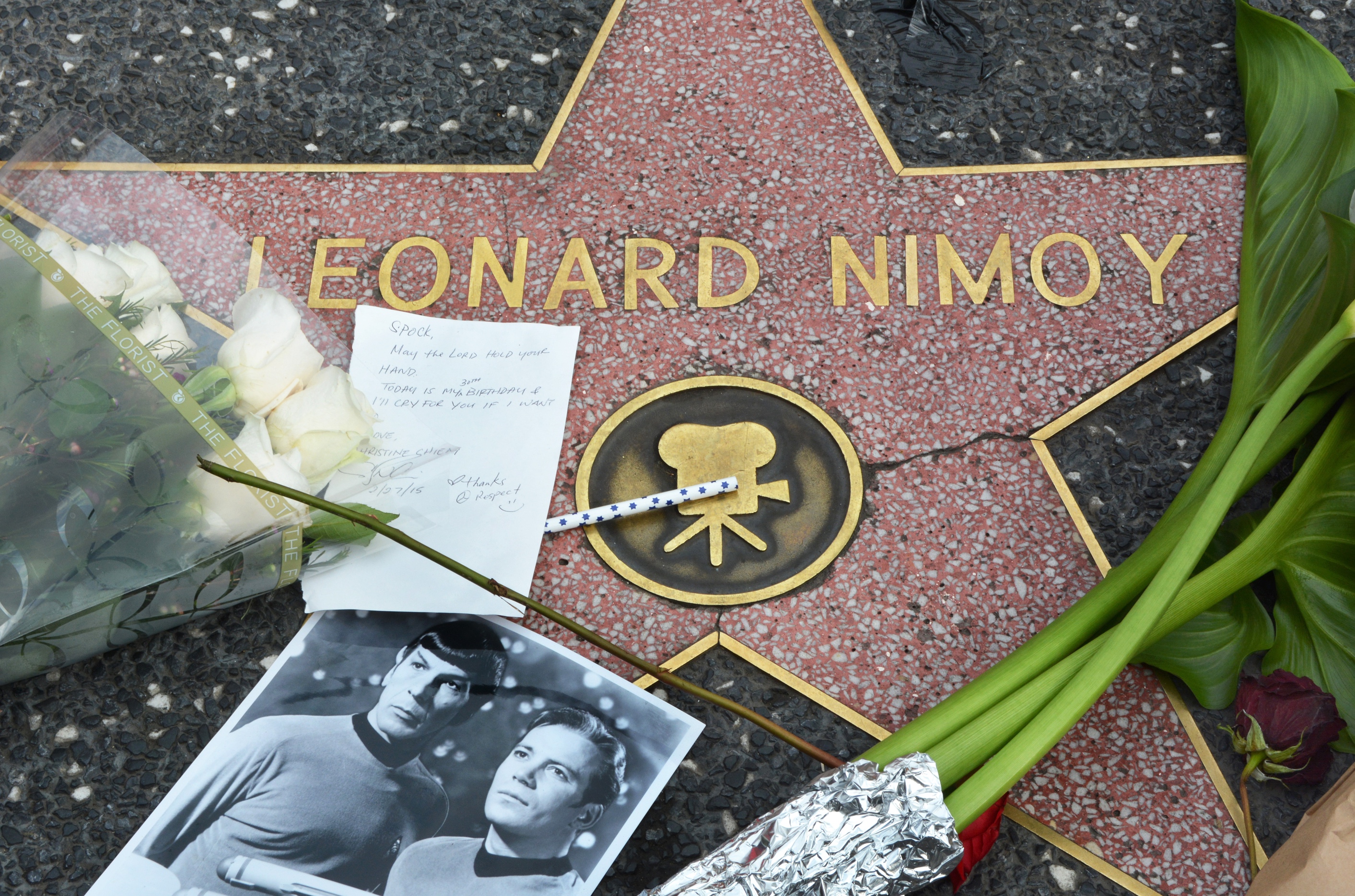 Calçada da fama - Leonard Nimoy